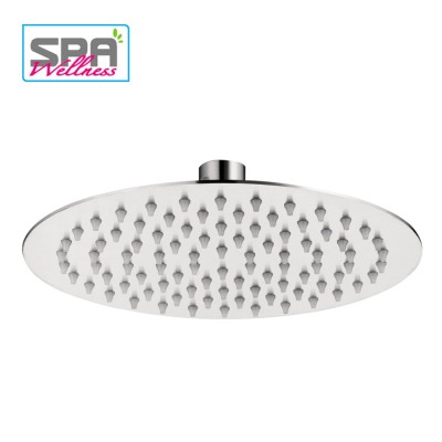 Commercial 1/2" Connections Overhead 12 inch Rain Shower Head Round Shape Bathroom Celling Rainfall Shower Head