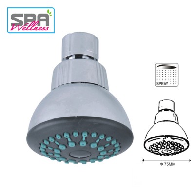 High Quality Custom Chrome Plastic Ceiling Rain Shower/High Pressure Shower Head